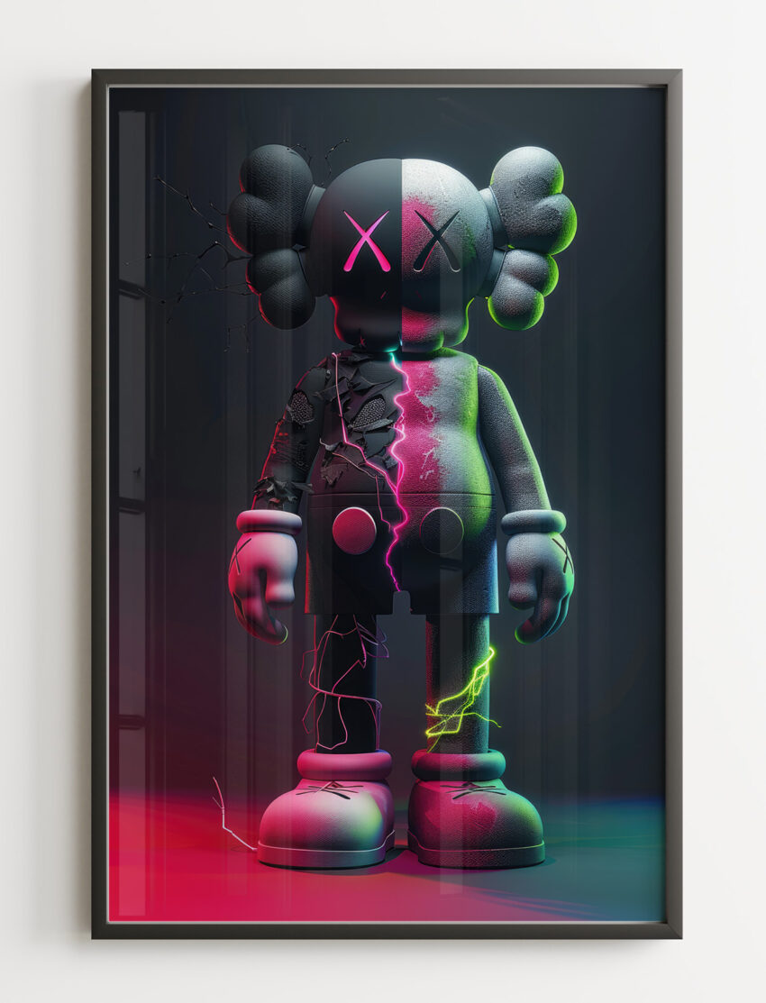Kaws - Neon Thunderstrike