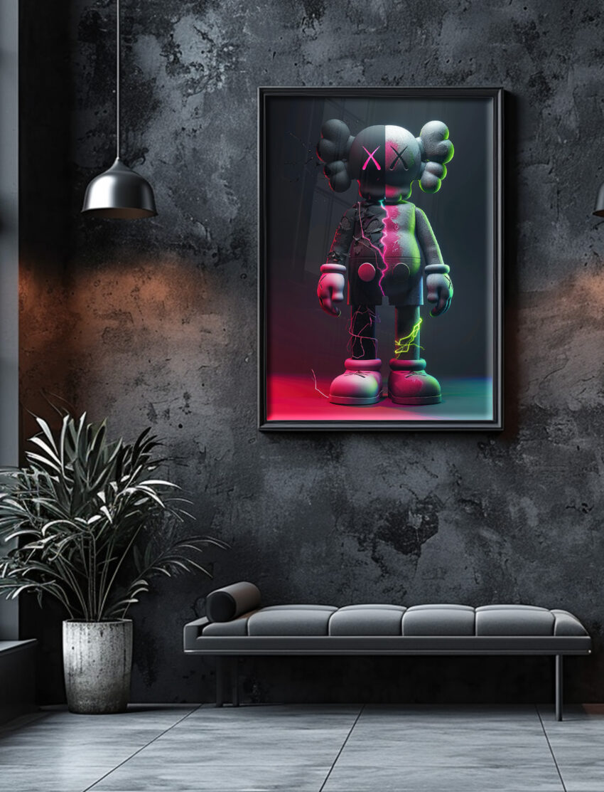 Kaws - Neon Thunderstrike - Afbeelding 2
