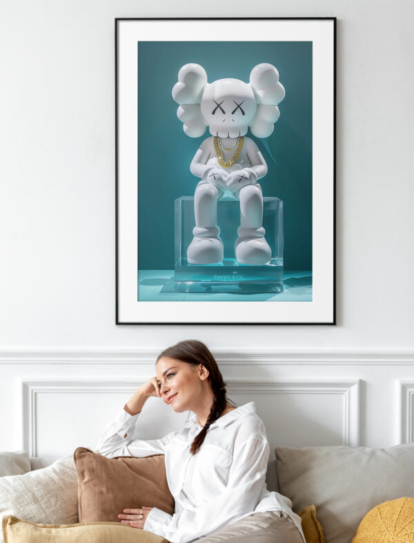 wallr KAWS tiffanyandco mockup2