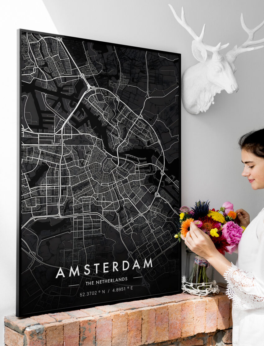 Citymap Amsterdam - Afbeelding 2