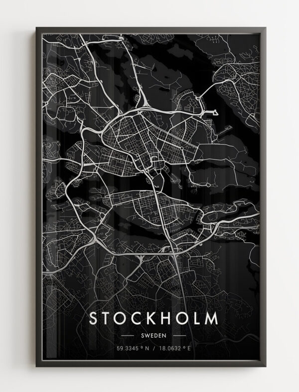 Citymap Stockholm