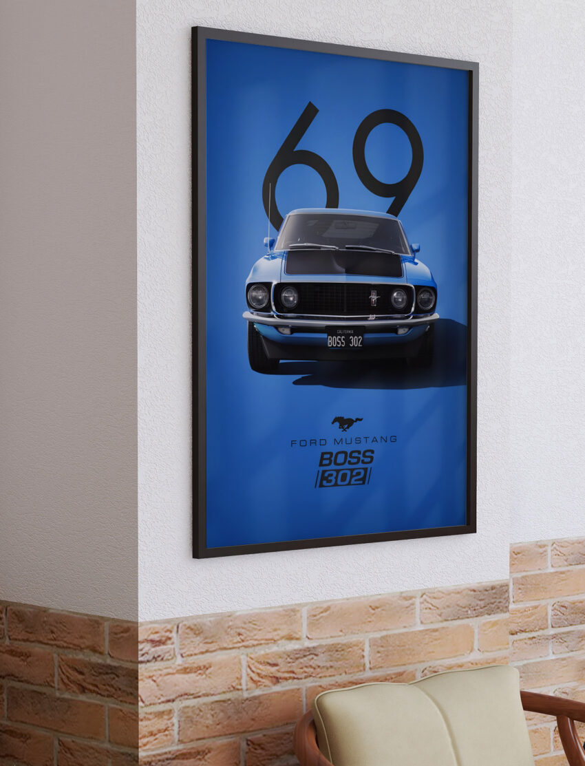 1969 Mustang Boss 302 - Afbeelding 4
