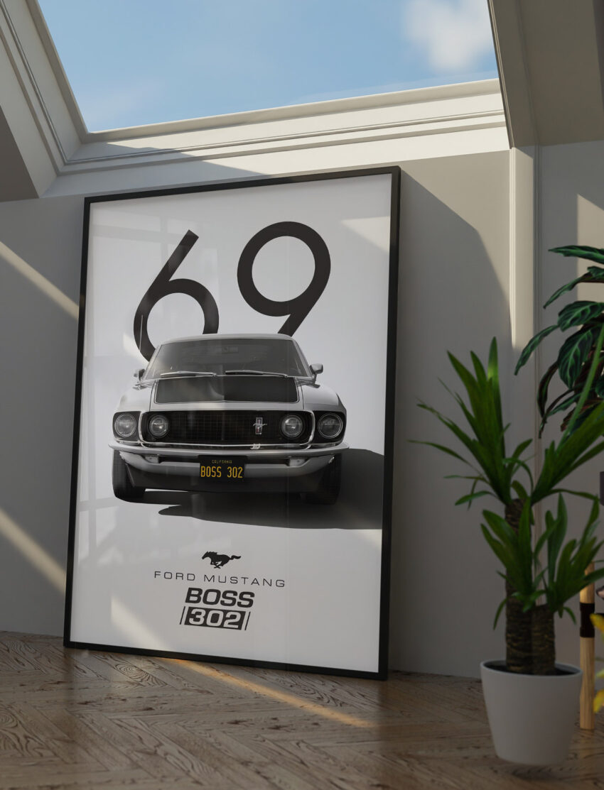 1969 Mustang Boss 302 #3 - Afbeelding 2