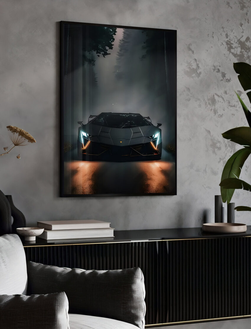 Black Lamborghini Fog - Afbeelding 6