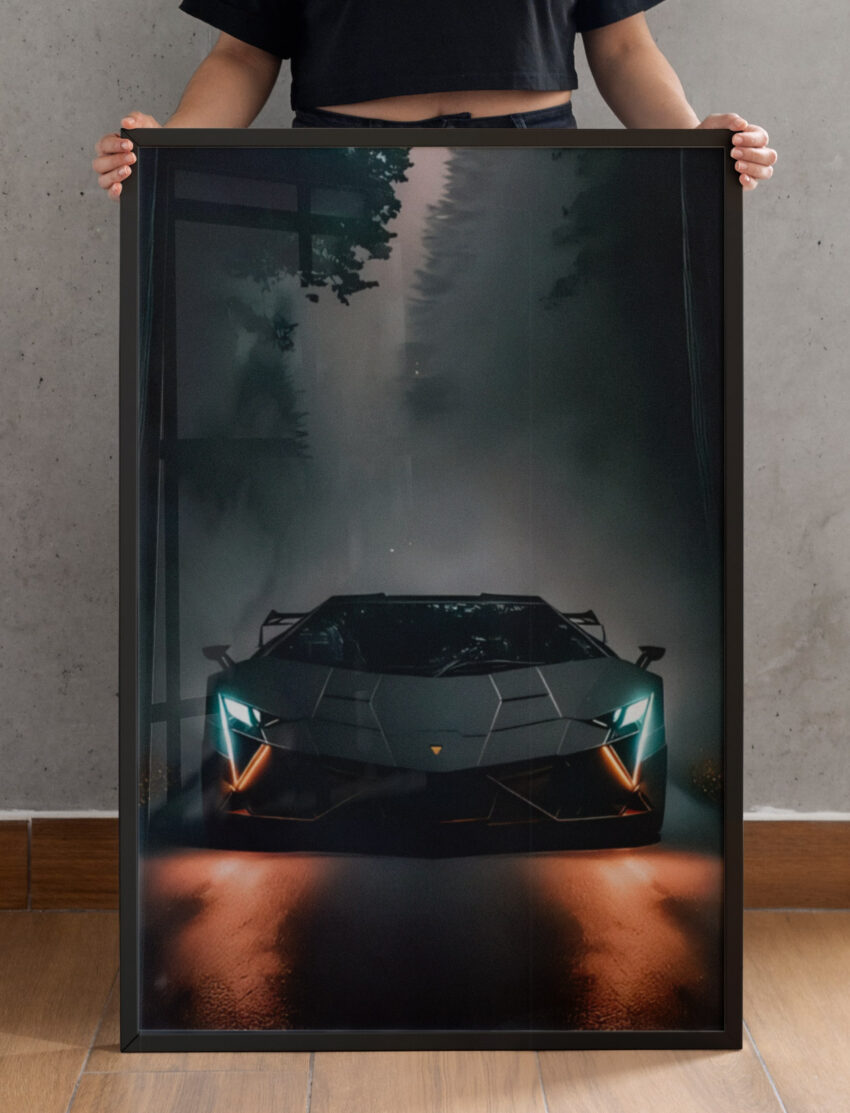 Black Lamborghini Fog - Afbeelding 5