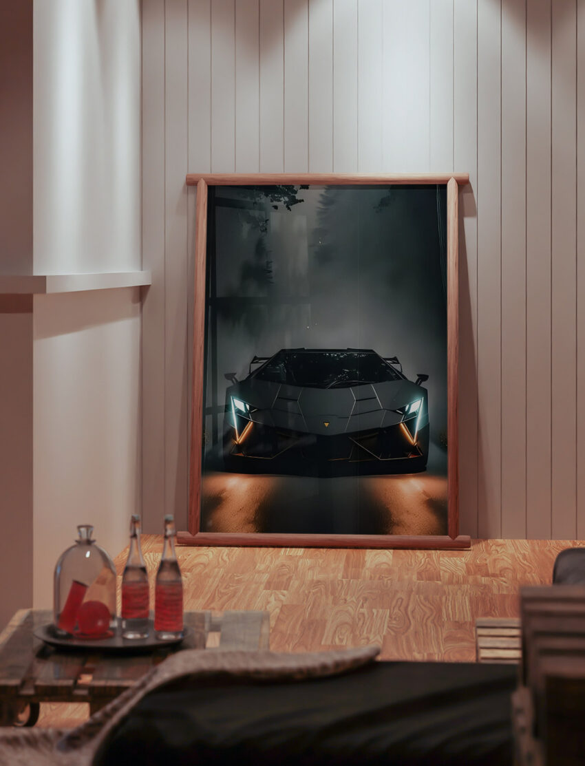 Black Lamborghini Fog - Afbeelding 3