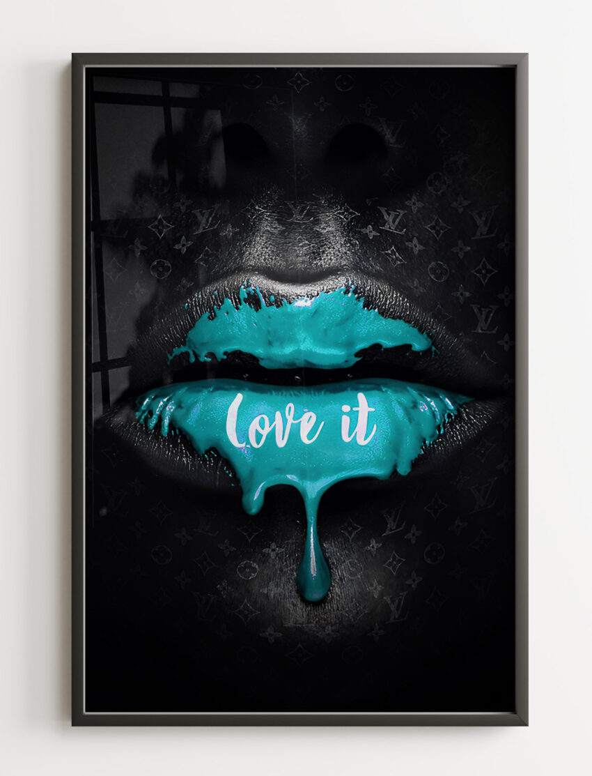 Louis Vuitton - Turquiose Lips