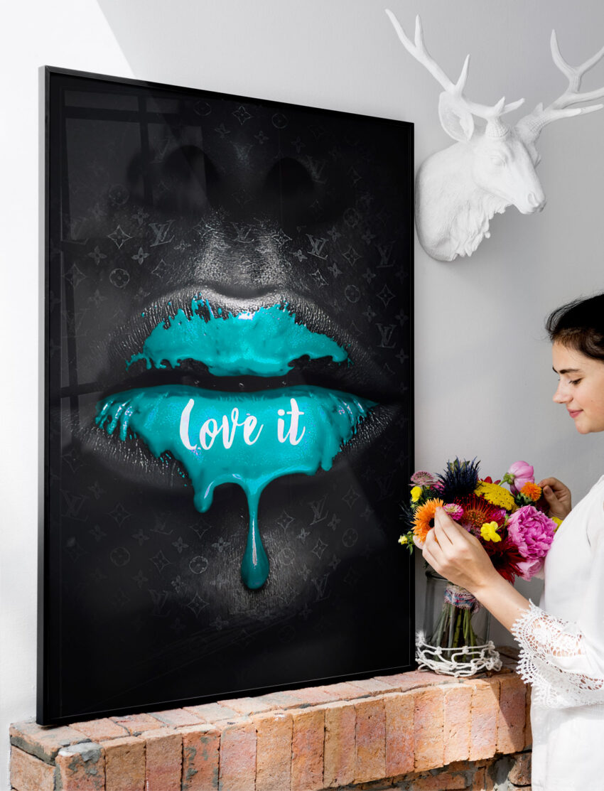Louis Vuitton - Turquiose Lips - Afbeelding 5
