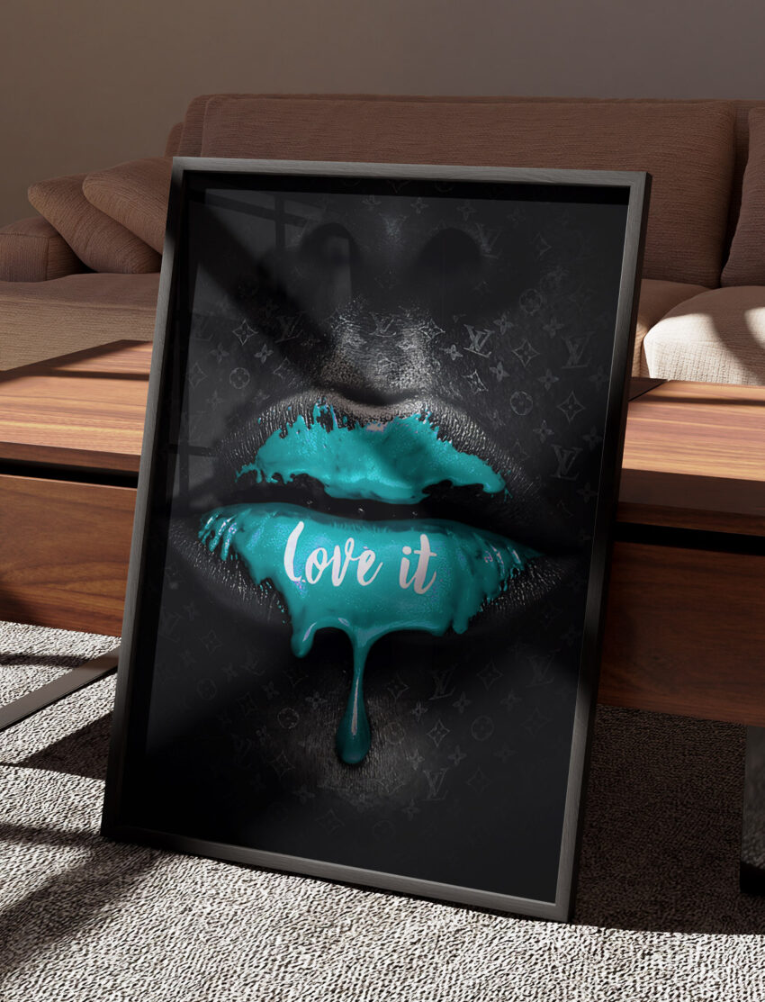 Louis Vuitton - Turquiose Lips - Afbeelding 4
