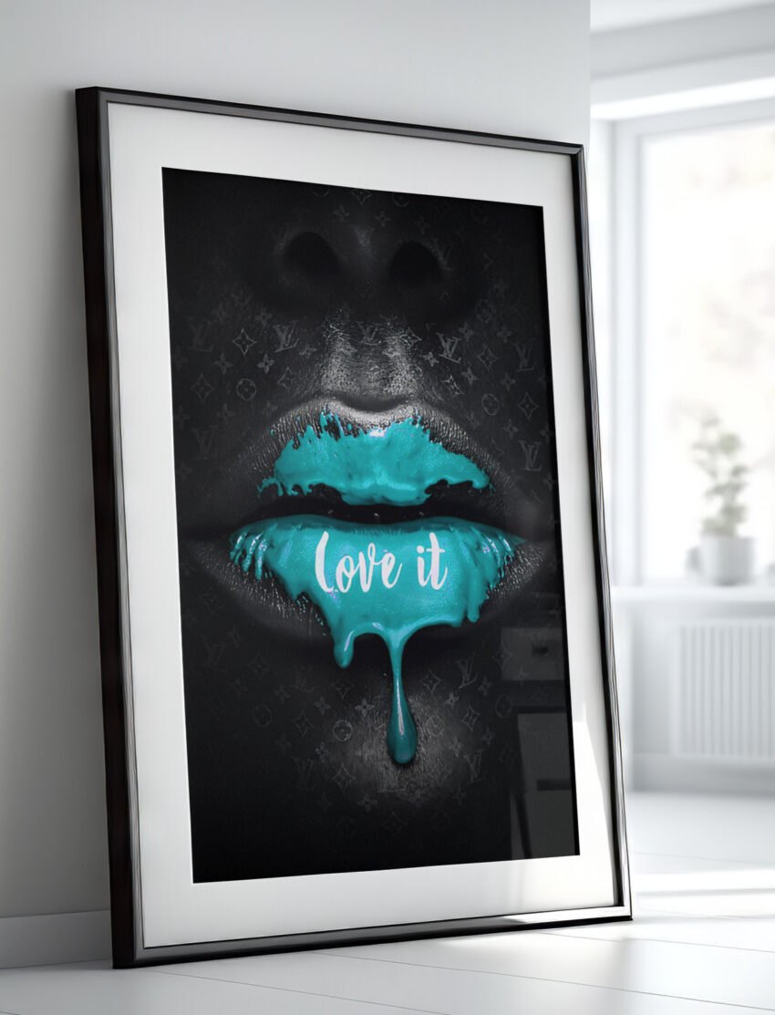 Louis Vuitton - Turquiose Lips - Afbeelding 3
