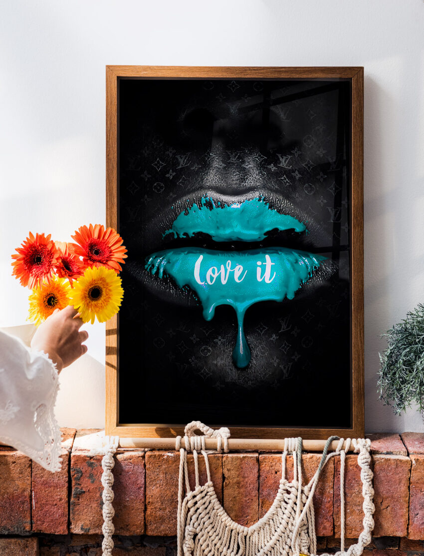 Louis Vuitton - Turquiose Lips - Afbeelding 2
