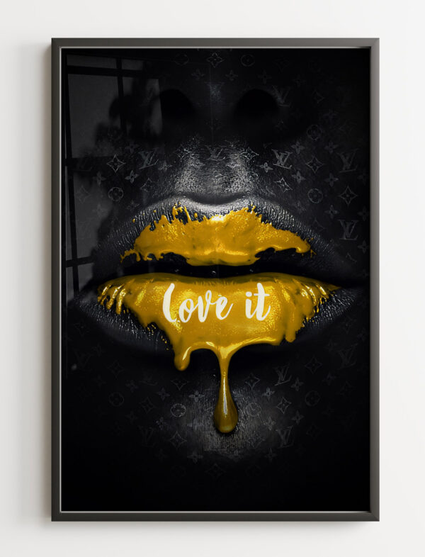 Louis Vuitton - Yellow Lips