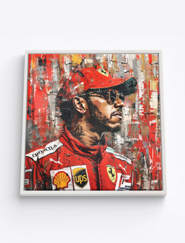 Lewis Hamilton Ferrari Basquiat