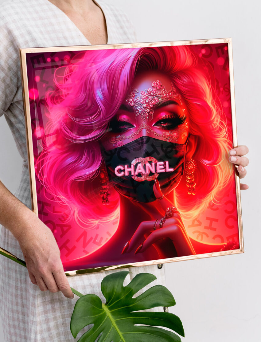 Chanel x Neon Woman - Afbeelding 4