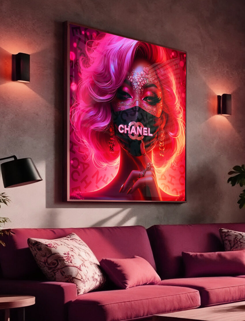 Chanel x Neon Woman - Afbeelding 2