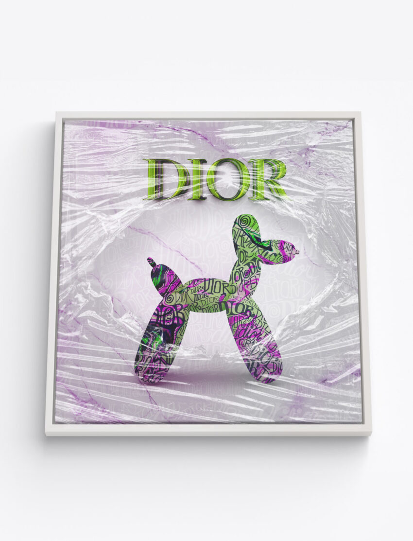 Wrapped Woof: Dior