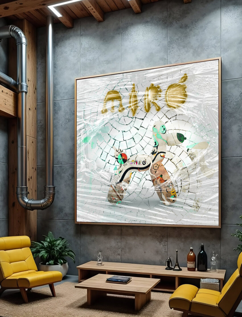 Wrapped Woof: Joan Miró - Afbeelding 3