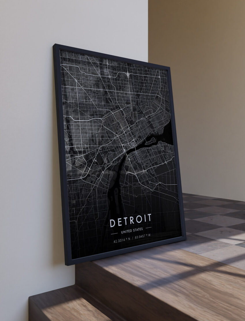 Citymap Detroit - Afbeelding 5