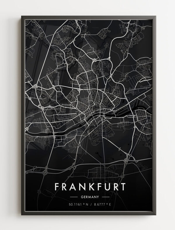 Citymap Frankfurt