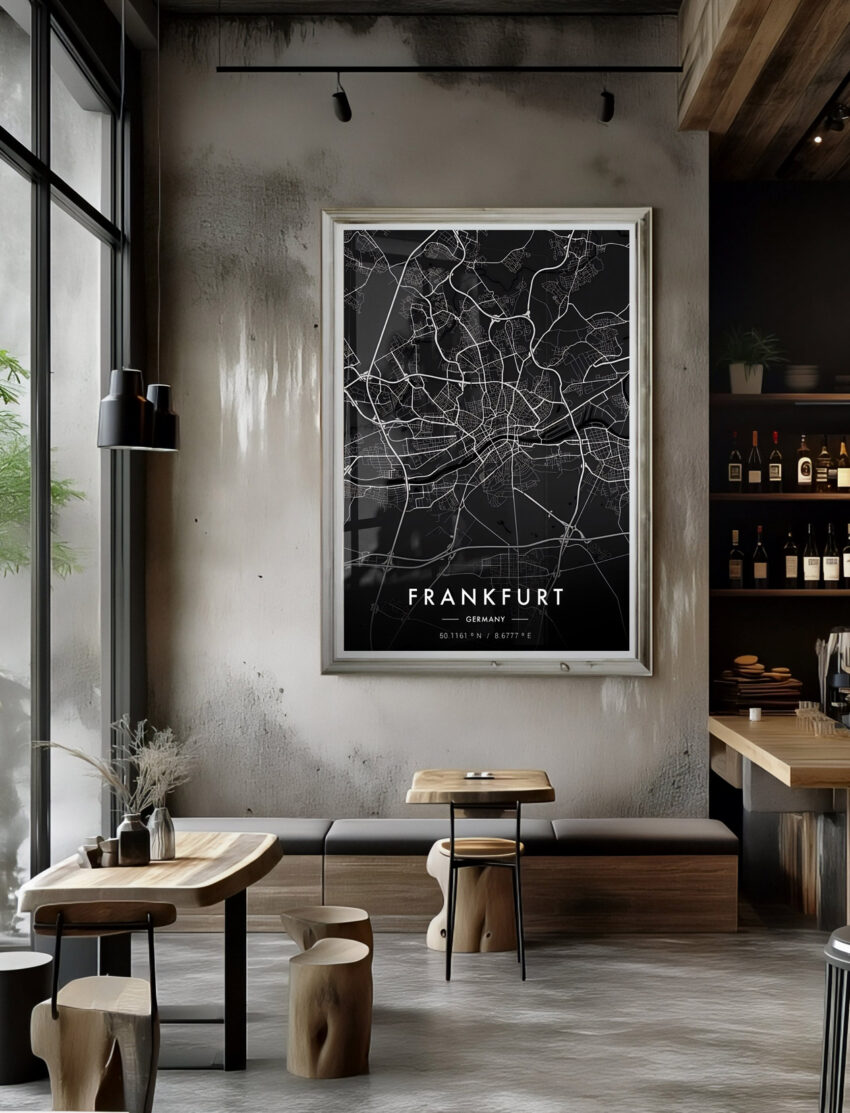 Citymap Frankfurt - Afbeelding 4