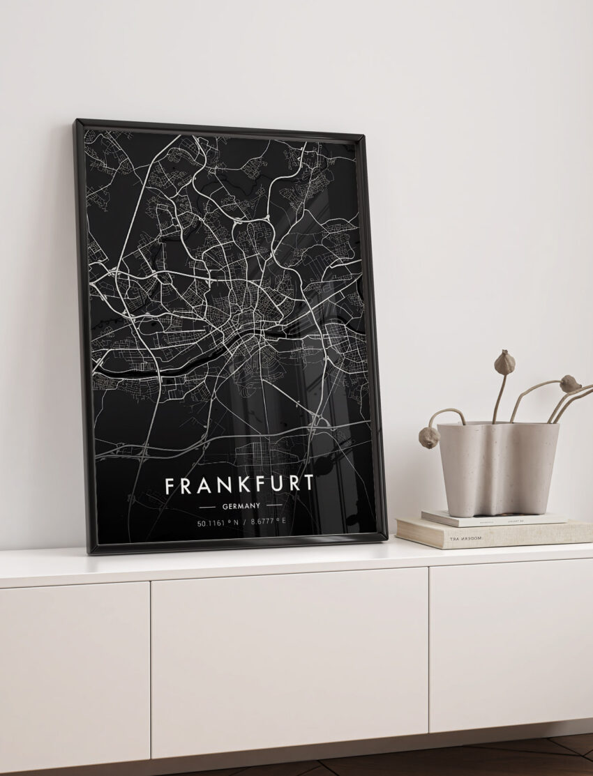 Citymap Frankfurt - Afbeelding 2