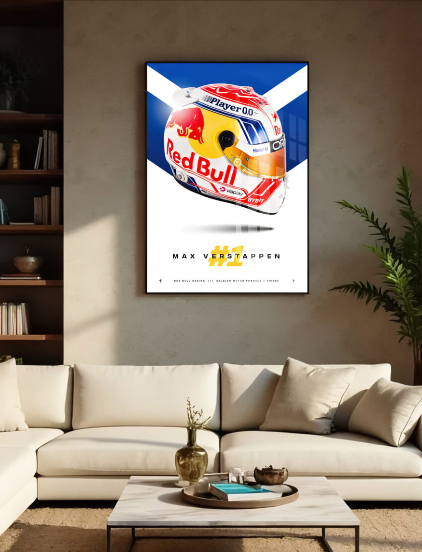 Max Verstappen - Helmet #3 - Afbeelding 3