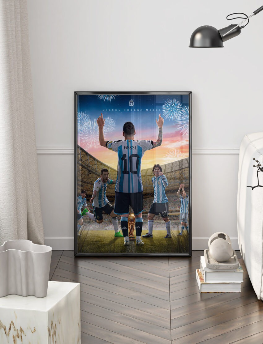 Lionel Messi Champion Argentina - Afbeelding 7