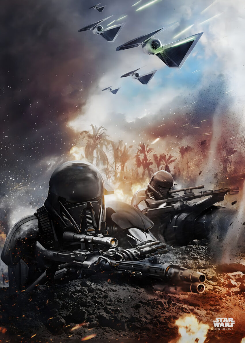 Starwars #2 Movie Poster - Afbeelding 2