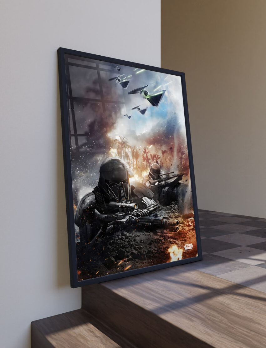 Starwars #2 Movie Poster - Afbeelding 4
