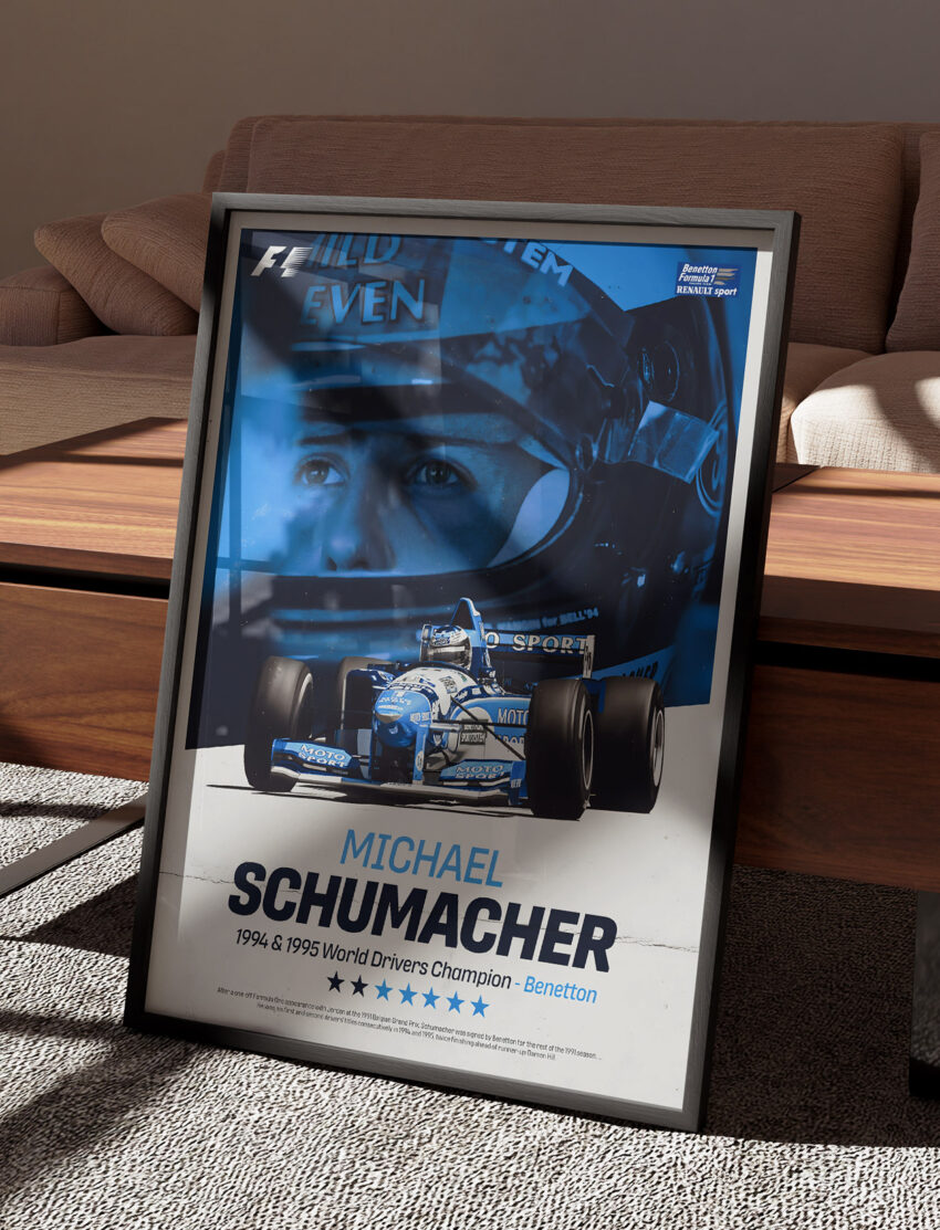 Michael Schumacher Benetton - Afbeelding 4