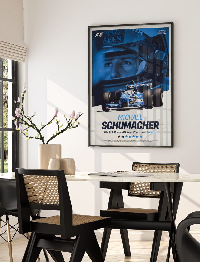Michael Schumacher Benetton - Afbeelding 3