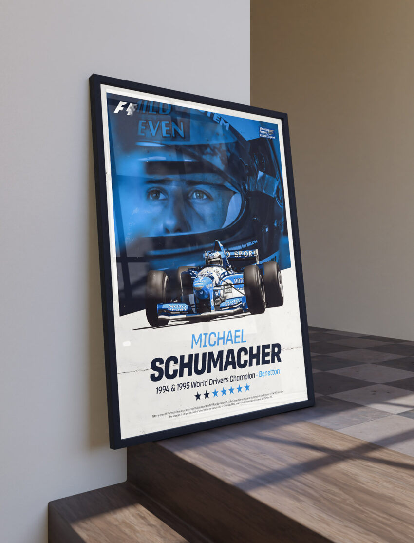 Michael Schumacher Benetton - Afbeelding 2